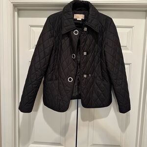 MICHAEL Michael Kors Black Quilted Puffer Jacket